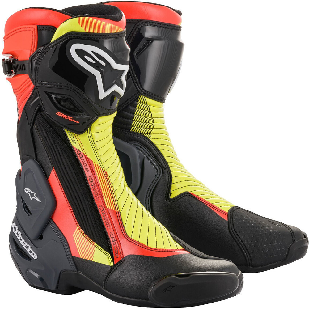 Alpinestars Alpinestars Smx Plus V2 Boots BLACK/Red/Flu/GREY